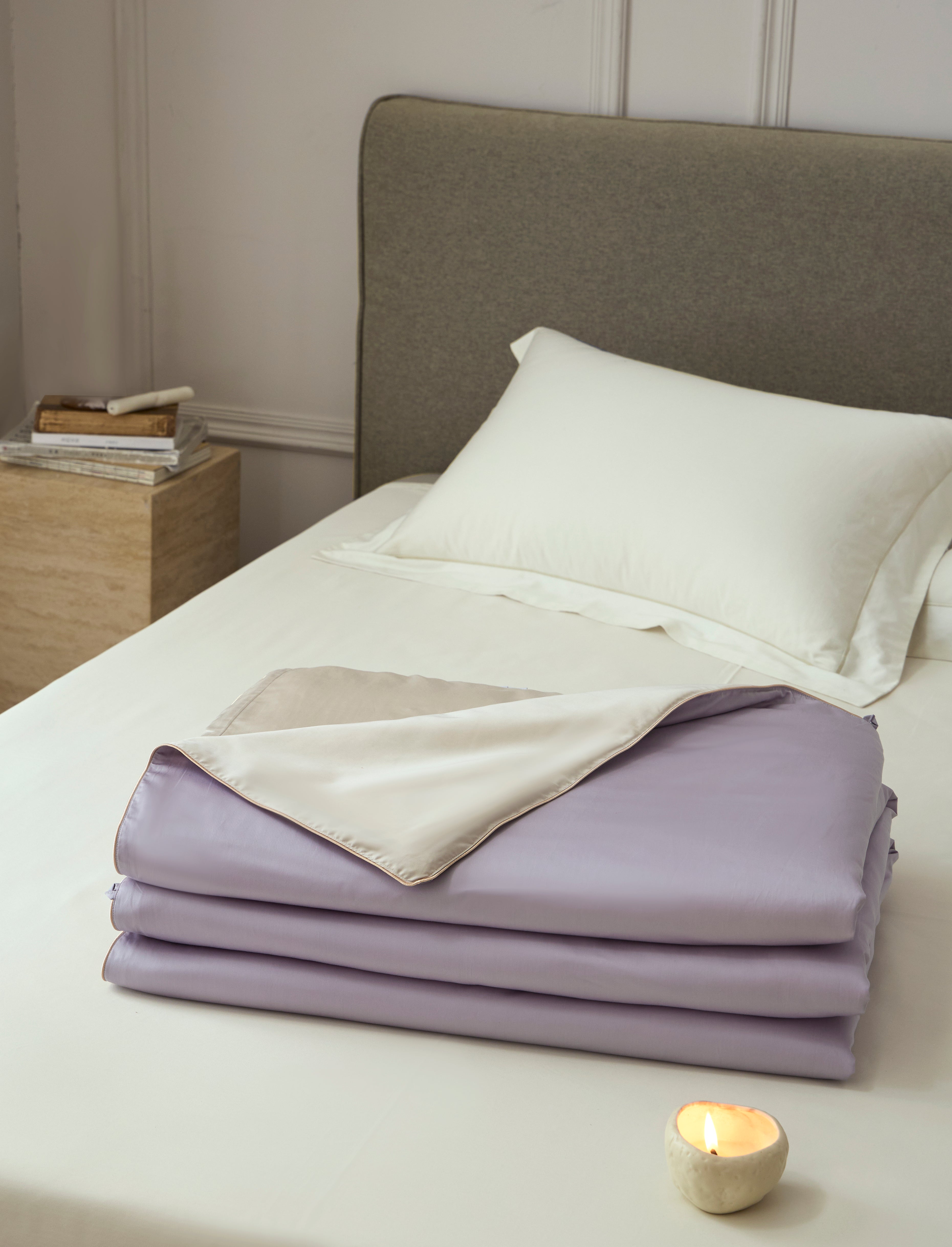 Mulberry Silk filling comforter + Tencel-cotton external shell