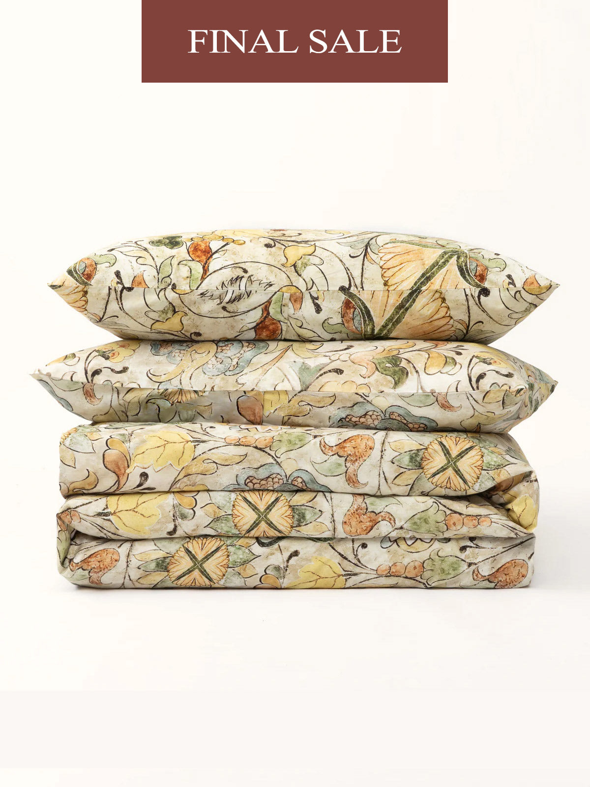 Classic Cotton Duvet Cover Set - Pattern- final sale