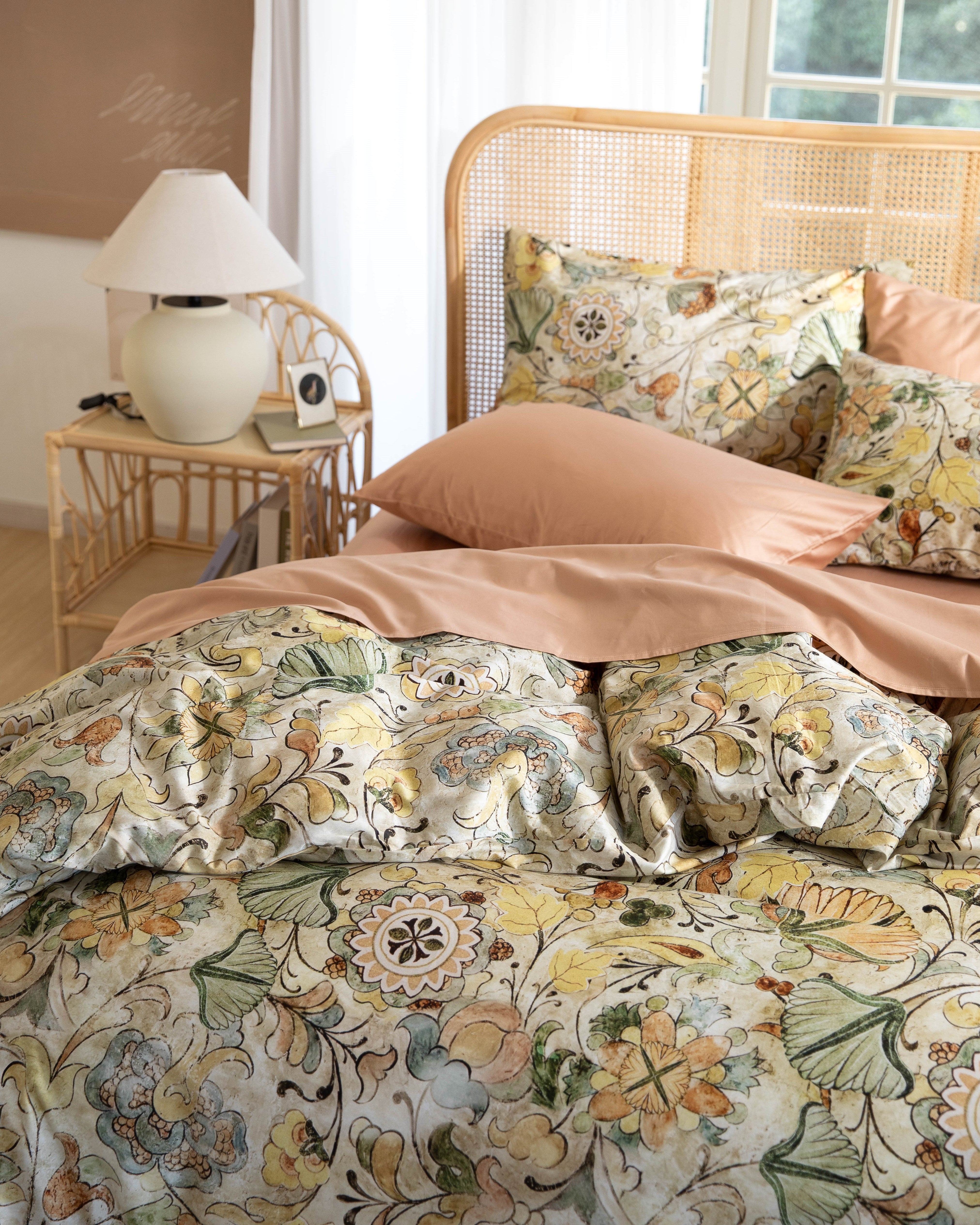 Classic Cotton Duvet Cover Set - Vintage Terracotta