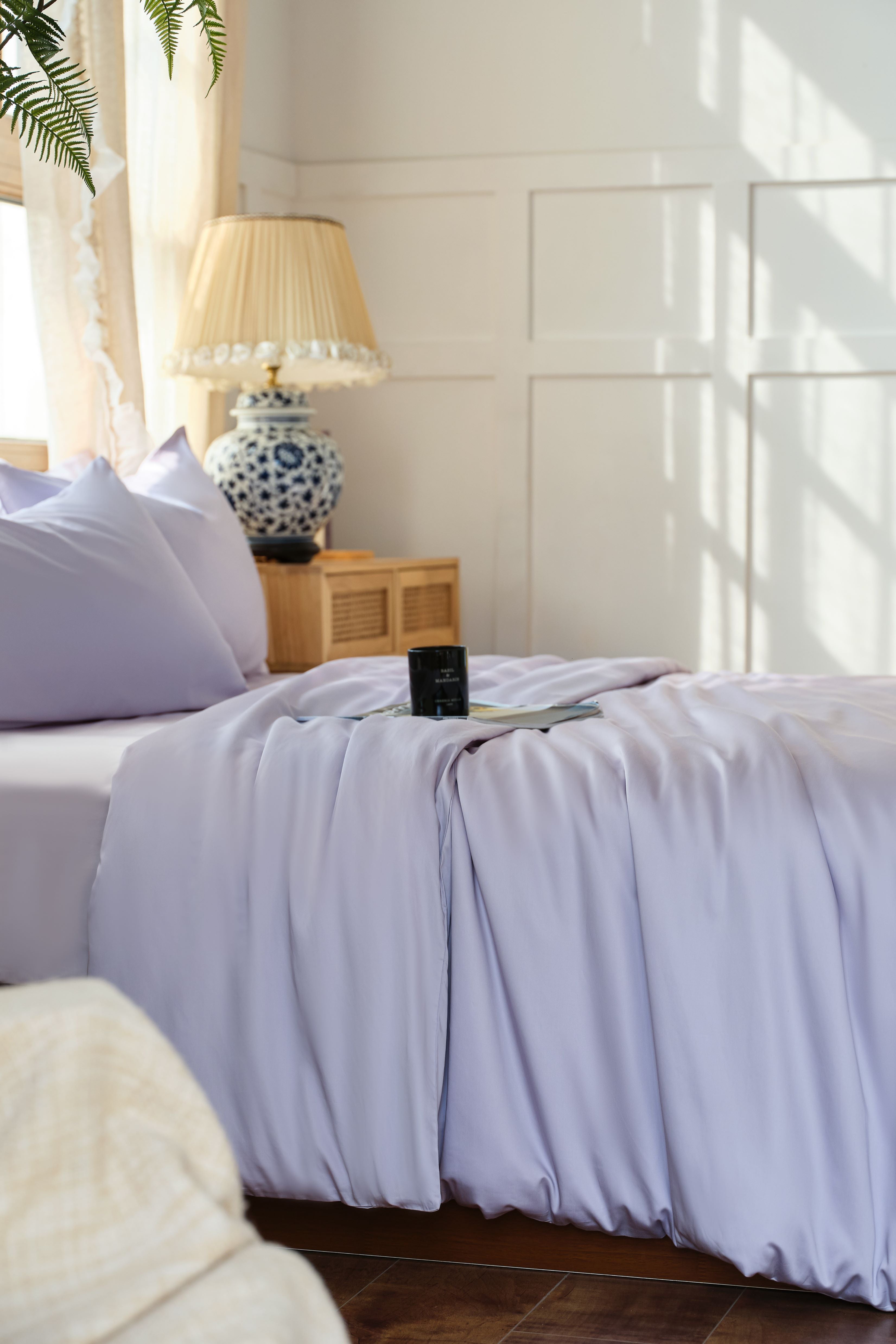 Tencel Cotton bedding bundle - Lavender mist