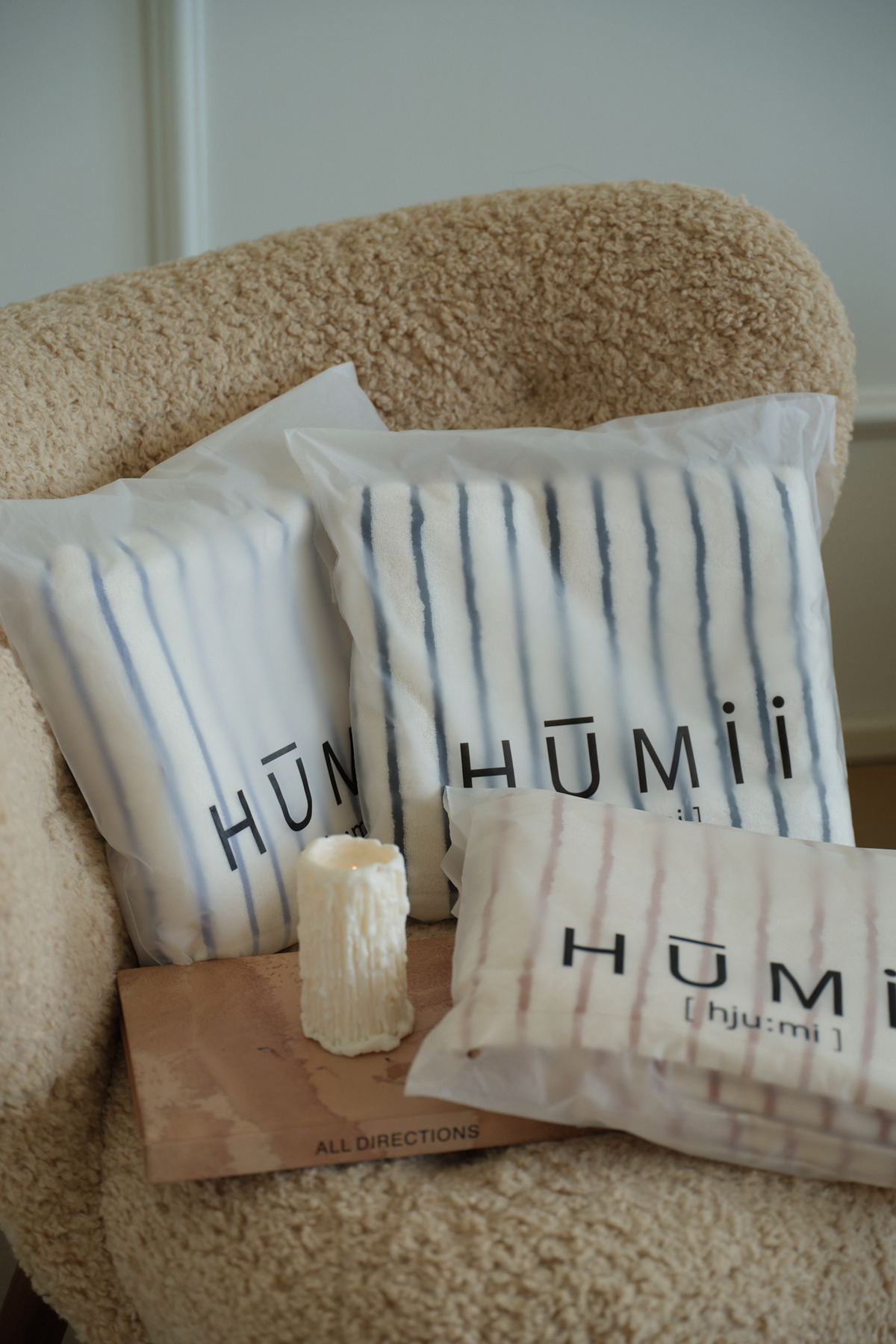 HŪmii Striped Bath Towel