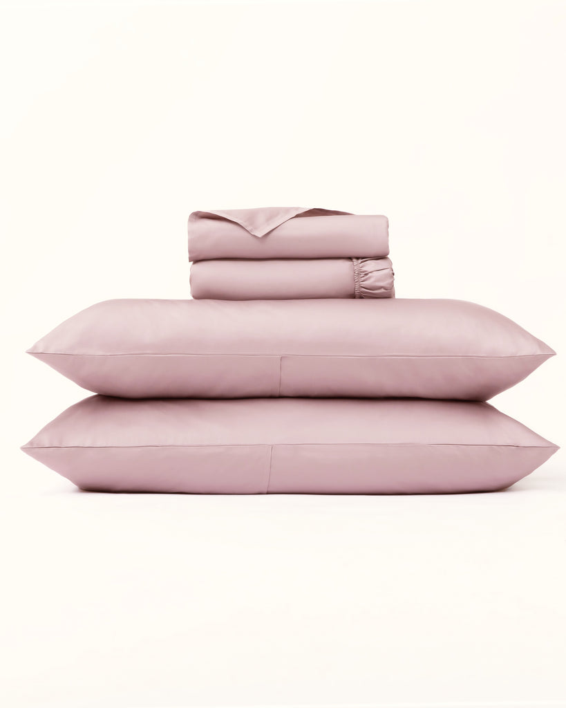 720 TC Long-staple Cotton Bedding Set - Pink Flare 