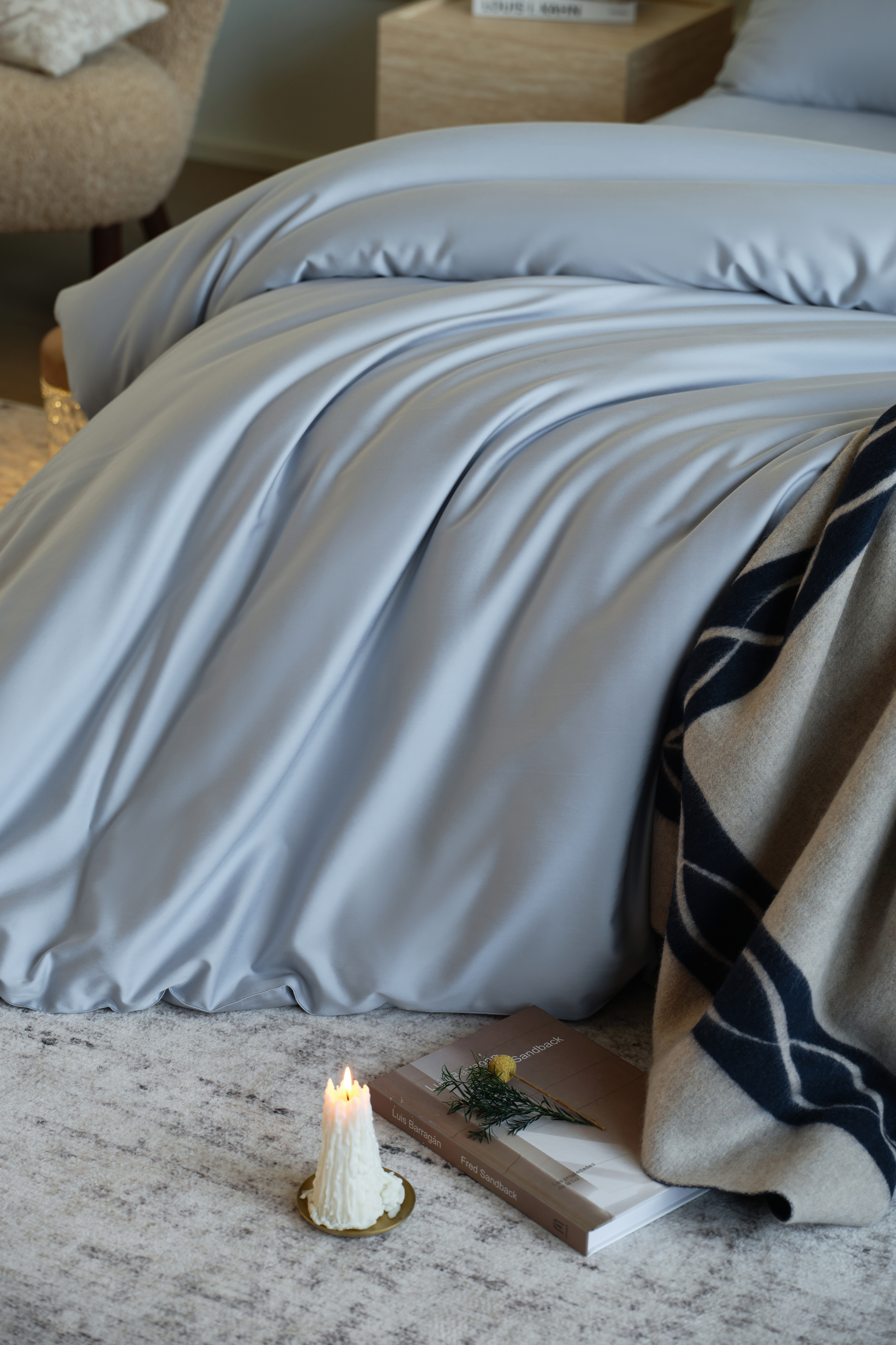 Luxe Tencel-Cotton Fitted Sheet